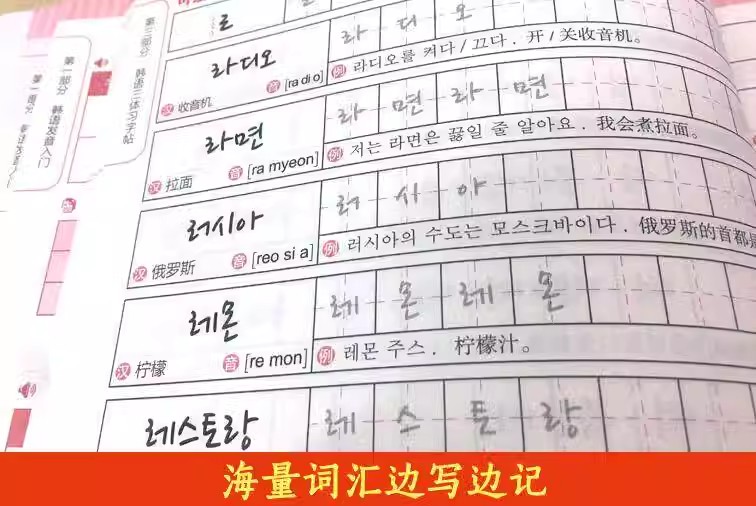 หนังสือคำศัพท์ภาษาเกาหลี 1,000 - Chinese Calligraphy Practice Book บทวิจารณ์และราคา