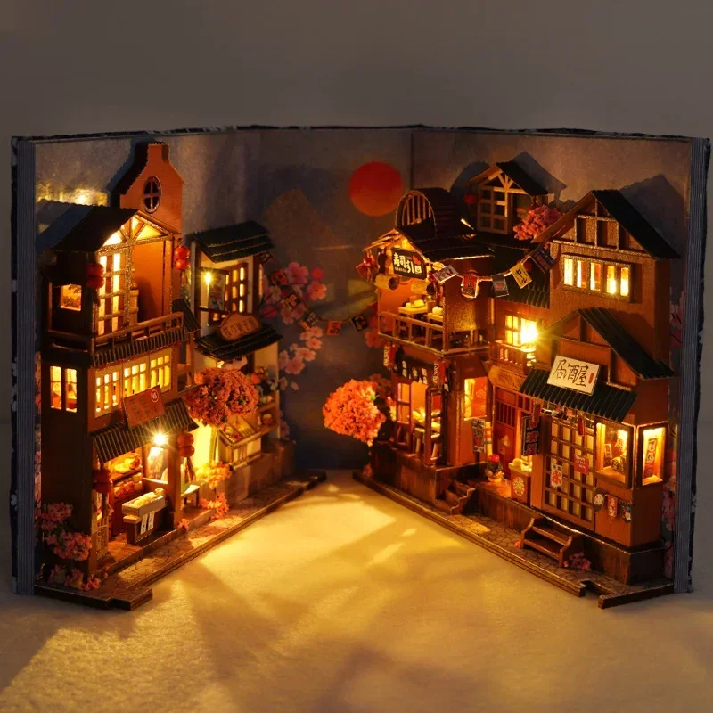 ชุดอุปกรณ์ตกแต่งชั้นวางหนังสือ - Diy Wooden Book Nook Kit Shelf Insert บทวิจารณ์และราคา