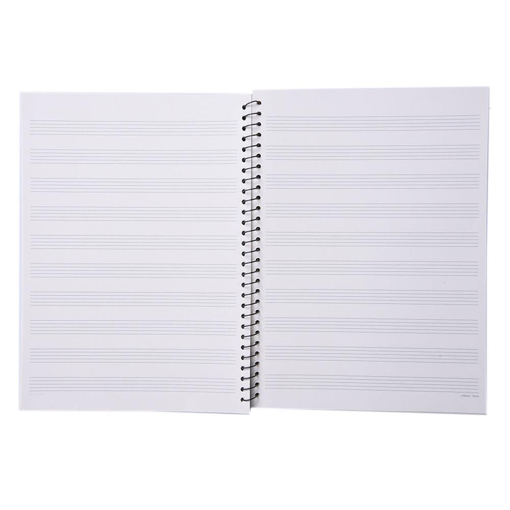 50หน้าเพลงแผ่นเกลียวStaveพนักง - Blank Sheet Music Notebook บทวิจารณ์และราคา