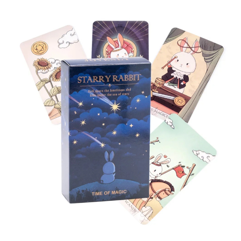 ไพ่ทาโรต์กระต่ายดวงดาวสร้างสรร - Tarot Deck With Guidebook บทวิจารณ์และราคา