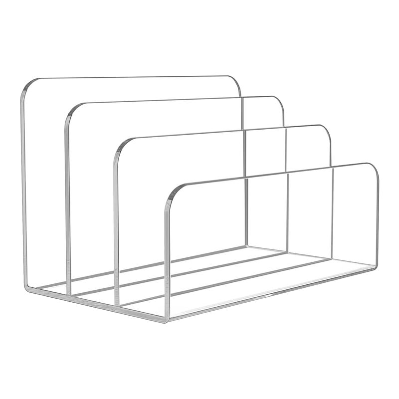 Voltvibe-3 ช่อง ที่เก็บเอกสารอ - Clear Acrylic Book Stand Holder บทวิจารณ์และราคา